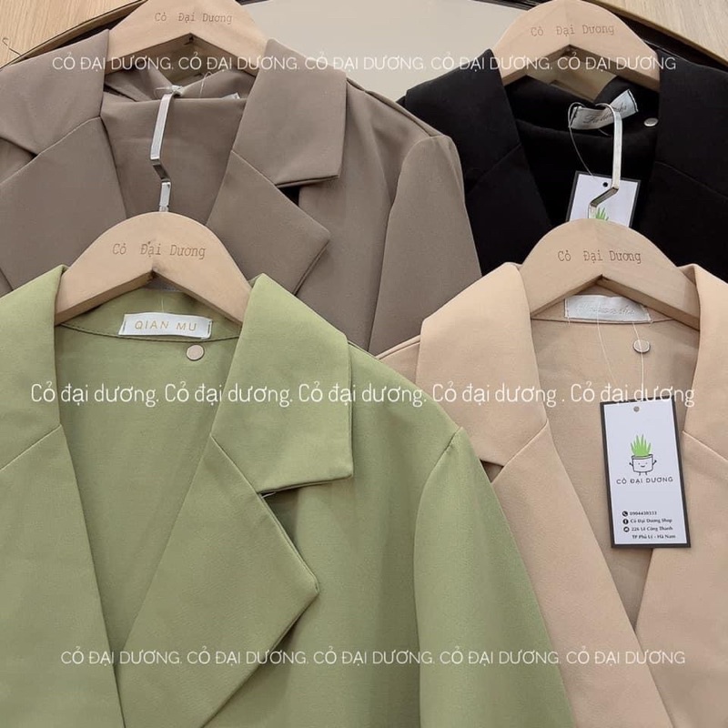 áo blazer sắn tay