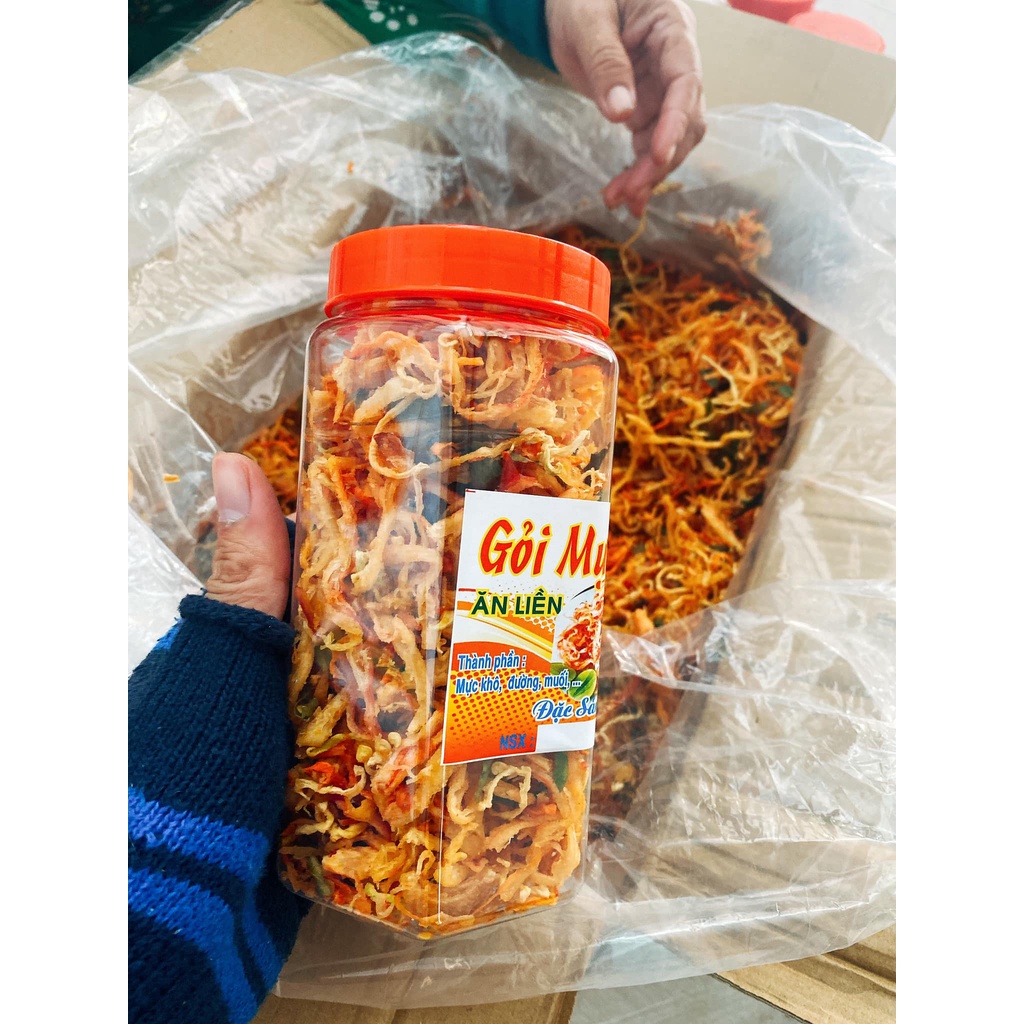 Gỏi Mực Xé Sợi Thơm Ngon ĐẶC BIỆT LOẠI 1 - Đặc Sản Nha Trang Chính Hiệu | BigBuy360 - bigbuy360.vn