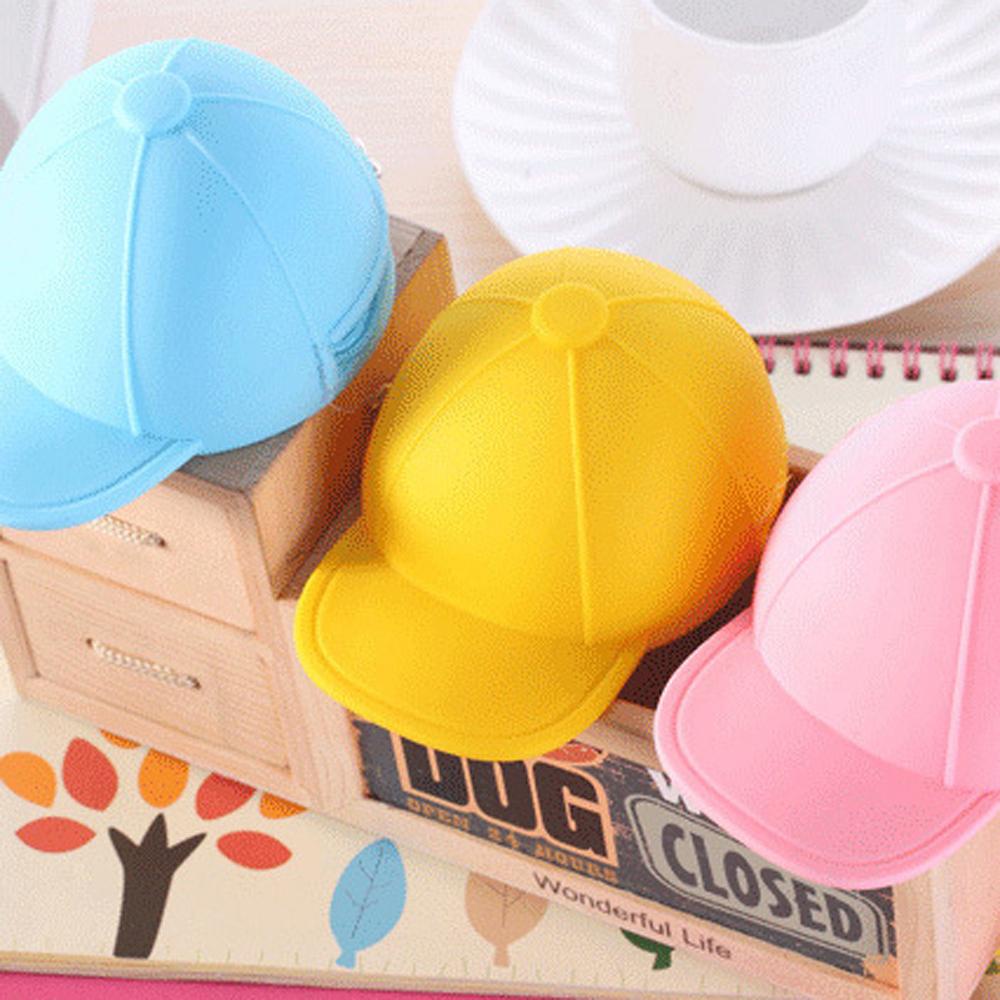 Ví Đựng Tiền Xu Hình Nón Lưỡi Trai Mini Phong Cách Hàn Quốc