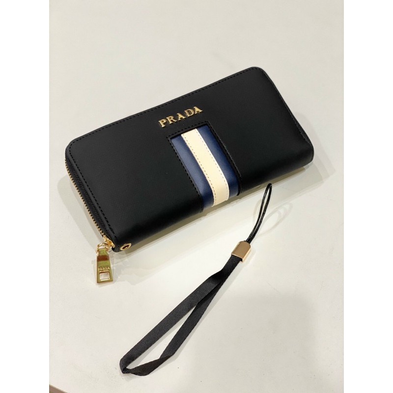 Ví 1 khoá Kéo Khắc LoGo