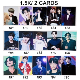 Sale set card BTS JUNGKOOK 2