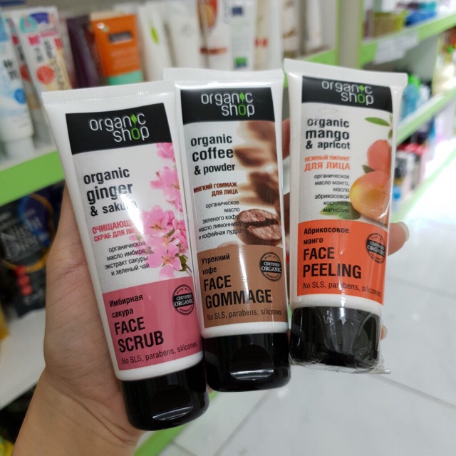 Tẩy Tế Bào Chết Nga Organic Shop | BigBuy360 - bigbuy360.vn