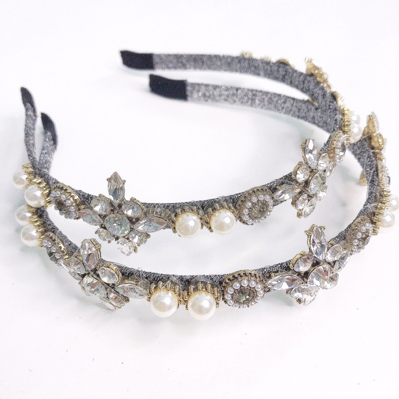 Bờm tóc đính đá