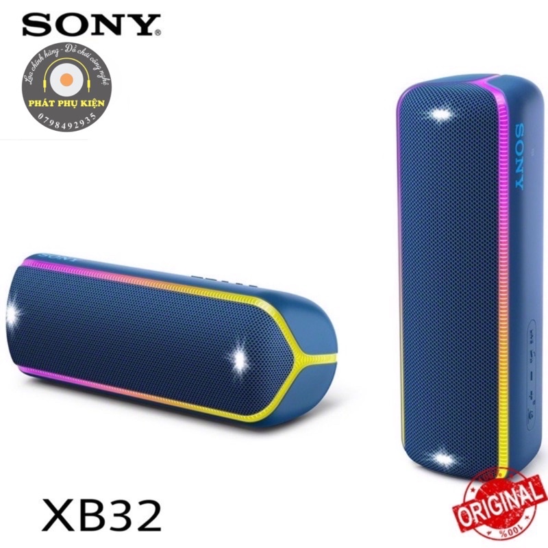 Loa bluetooth Sony Extrabass SRS-XB32 chính hãng - Bảo hành 12 tháng