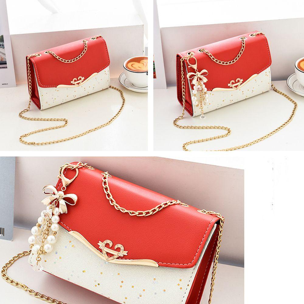 Túi Đeo Chéo Vai Dây Xích Thời Trang Sành Điệu Cho Nữ