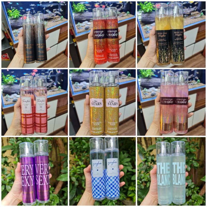 Xịt Thơm Body Mist 75ml , 236ml Hương Thơm Quyến Rũ