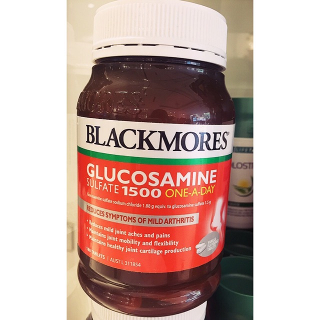 Viên uống bổ xương khớp Glucosamine Blackmores 1500mg - 180 viên
