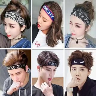 Băng Đô Thể Thao Thấm Hút Mồ Hôi Phong Cách Hàn Quốc Cho Nam Và Nữ