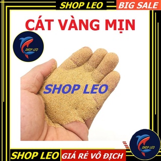 Cát Vàng mịn Trải Nền Bể Cá - Cát vàng mịn loại Tốt nhất - Trải Nền Trang Trí hồ Cá, Bể Thủy Sinh - bể cá cảnh
