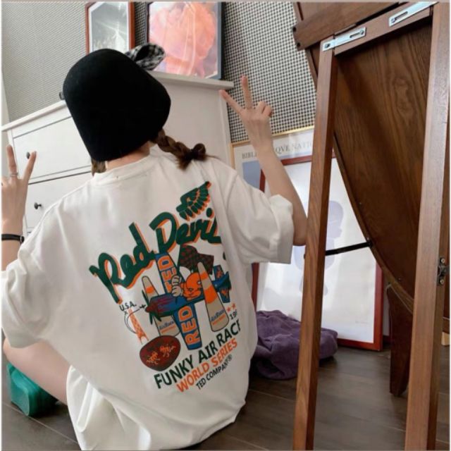 Kèm Ảnh Thật Áo Nam Nữ Tay Lỡ Unisex Form Rộng Ulzzang (Đen/ Trắng/ Nude) | BigBuy360 - bigbuy360.vn