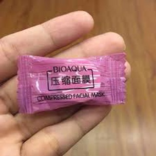 Lẻ 1 viên mặt nạ giấy nén bioaqua