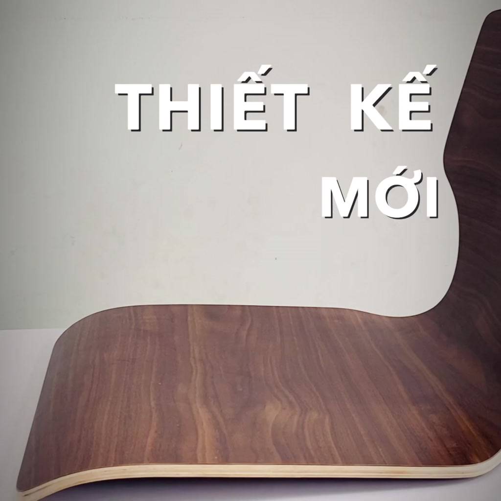 Ghế Bệt bảo vệ cột sống, Ghế tựa lưng ngồi bệt, Gỗ cao su Uốn Cong phủ Laminate- Plyconcept Toma Chair 2 | BigBuy360 - bigbuy360.vn