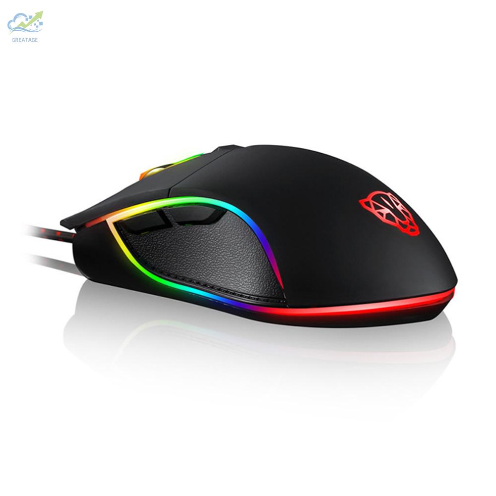 Chuột Gaming Motospeed V30 Quang Học Có Dây 6 Nút Bấm 3500dpi