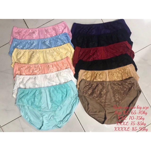 Lẻ 1 Quần cotton bigsize 60kg-95kg