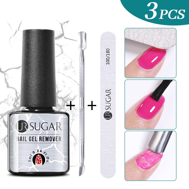 Set 2 / 3 Chai Gel Tẩy Sơn Móng Tay 7ml Tiện Dụng Chất Lượng Cao