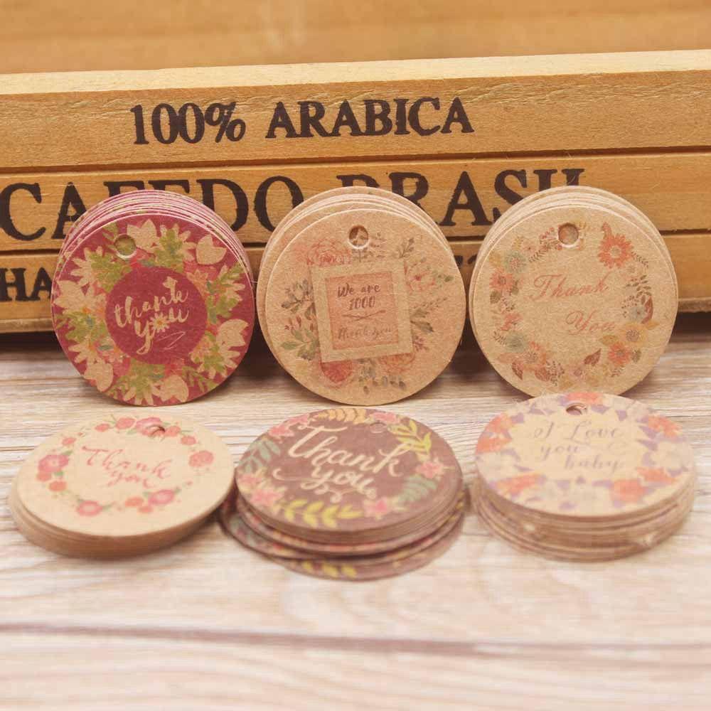 300g Nhãn Giấy Hình Tròn Để Trang Trí Cho Bánh Kẹo Tiện Dụng Và Bền