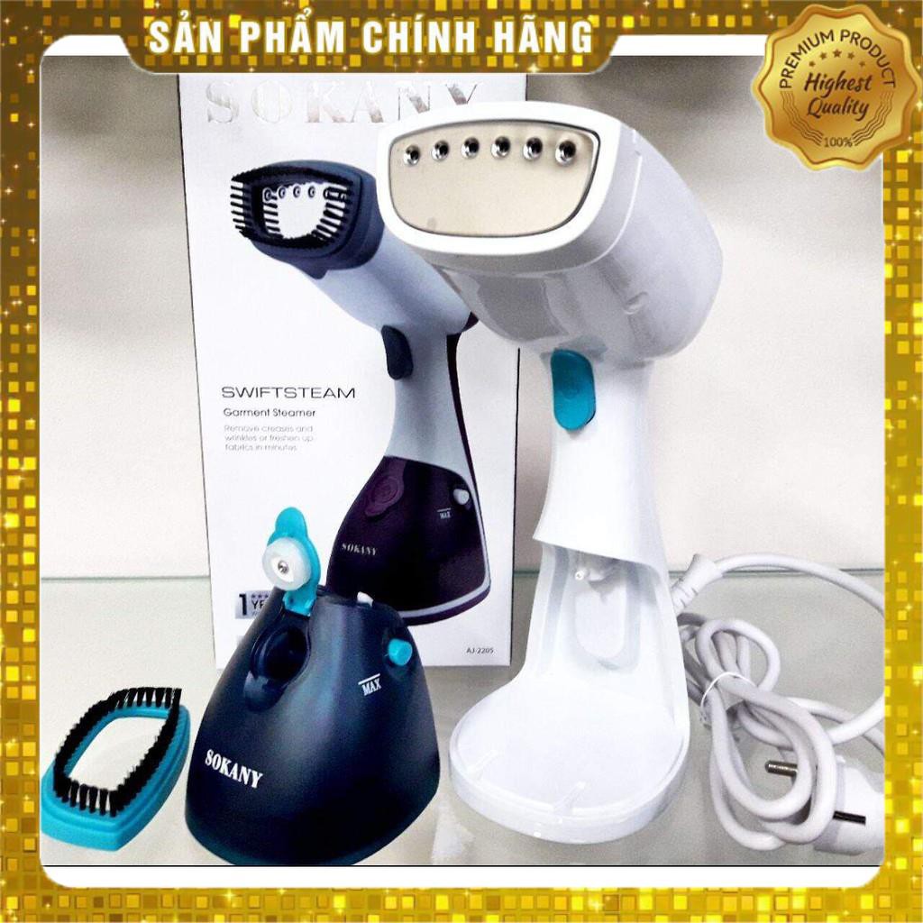 [ Giảm 50%] Bàn là hơi nước cầm tay cao cấp  Sonaky AJ-2205 ủi siêu nhanh,công nghệ Nhật,- bảo hành 6 tháng