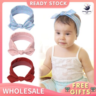 Set 3 băng đô tai thỏ dễ thương cho bé