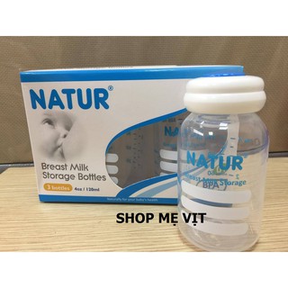 Binh trữ sữa cổ hẹp Natur - Thái Lan