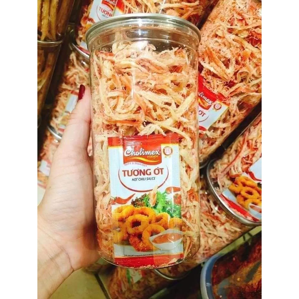 [ Deal Sốc Tặng 1 Cơm Cháy ] MỰC XÉ HẤP NƯỚC DỪA HŨ 200gr Siêu Ngon Ăn Là Mê Ngay - Ăn  Vặt 86 | BigBuy360 - bigbuy360.vn