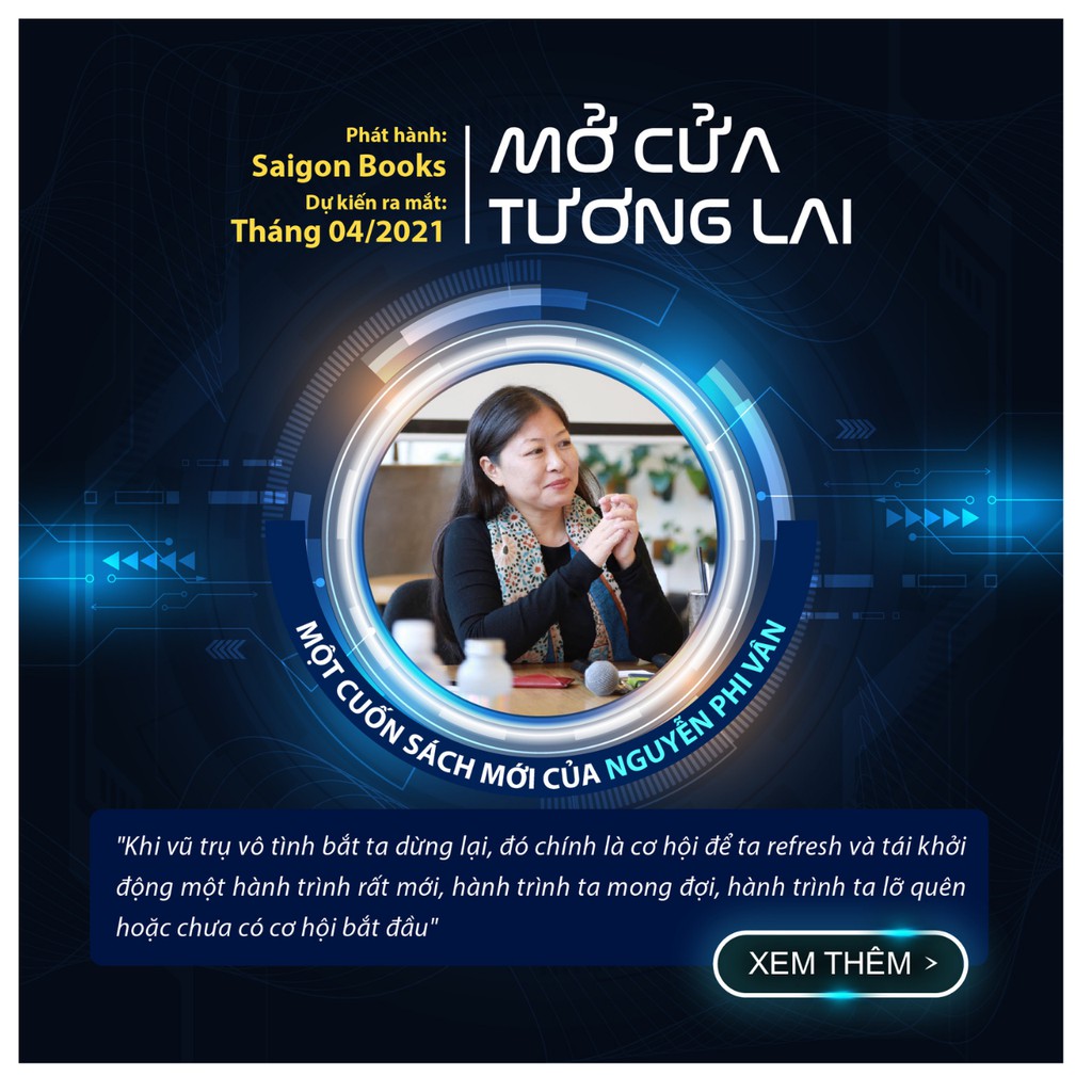 SÁCH: Mở cửa tương lai: Tương lai thuộc về người bắt kịp sự thay đổi và chuẩn bị đủ để nắm lấy thời cơ - Nguyễn Phi Vân