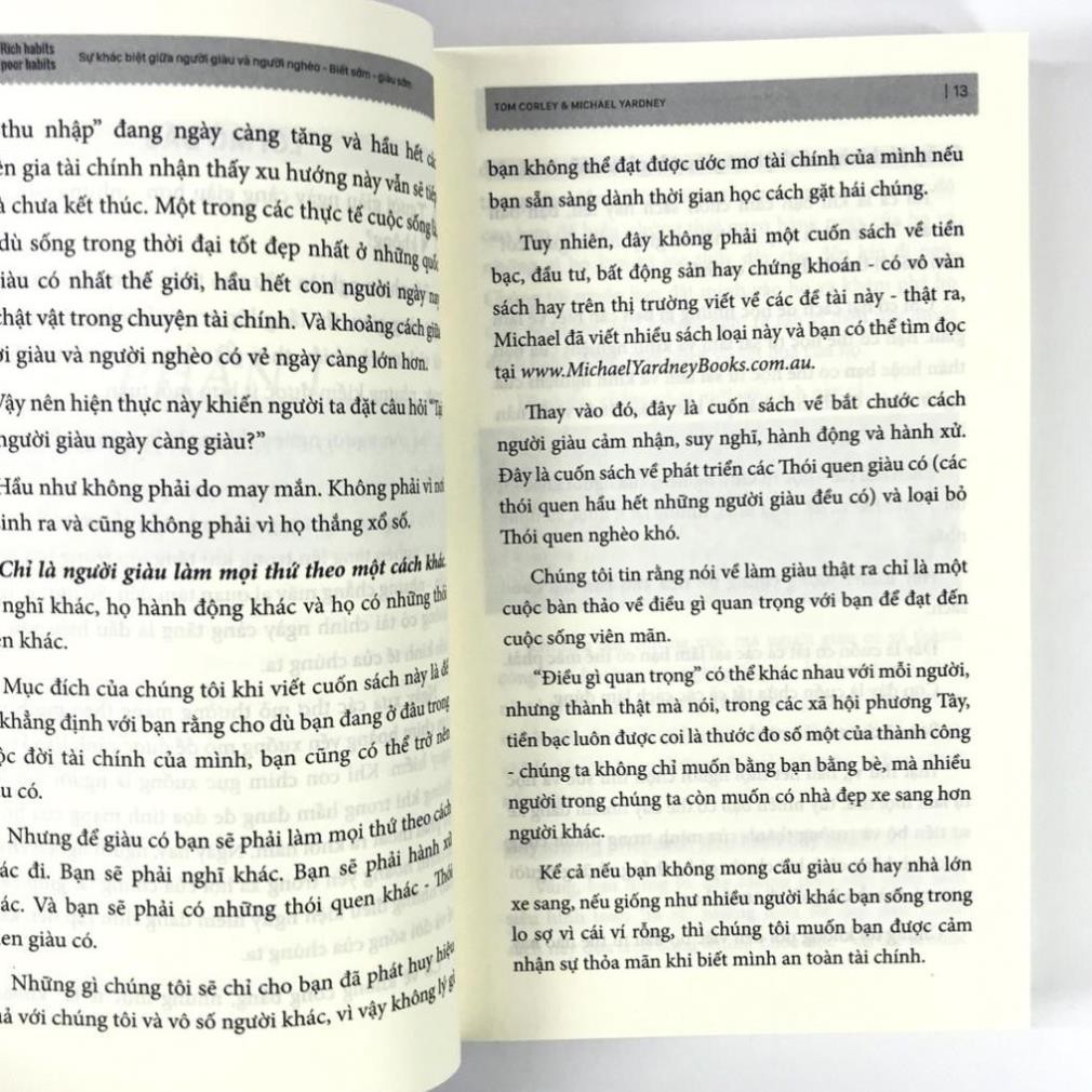 [Sách] - Rich Habits - Poor Habits - Sự Khác Biệt Giữa Người Giàu Và Người Nghèo | BigBuy360 - bigbuy360.vn