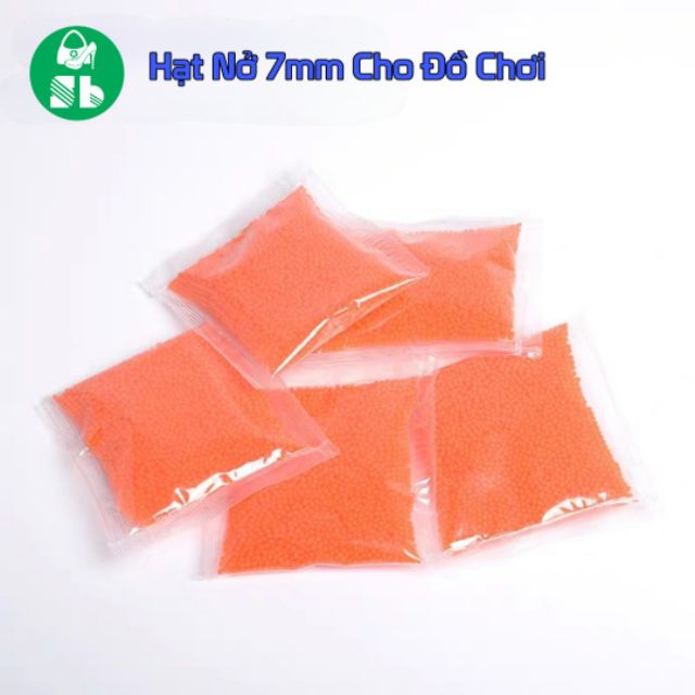 Gói Hạt Nở 7mm - 11mm Slime 10.000 viên chuẩn 50g đẹp đúng kích thước