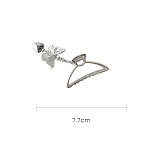 Kẹp Tóc Hình Trái Tim Đơn Giản Cho Nữ