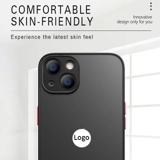 Ốp điện thoại pc cứng nhám màu kẹo phong cách thích hợp cho iPhone 13 12 Mini SE 2022 2020 6 6S 7 8 Plus