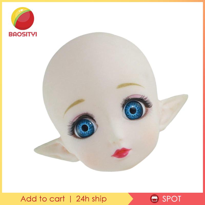 Đầu Búp Bê BJD 1 / 6 Có Thể Di Chuyển Được