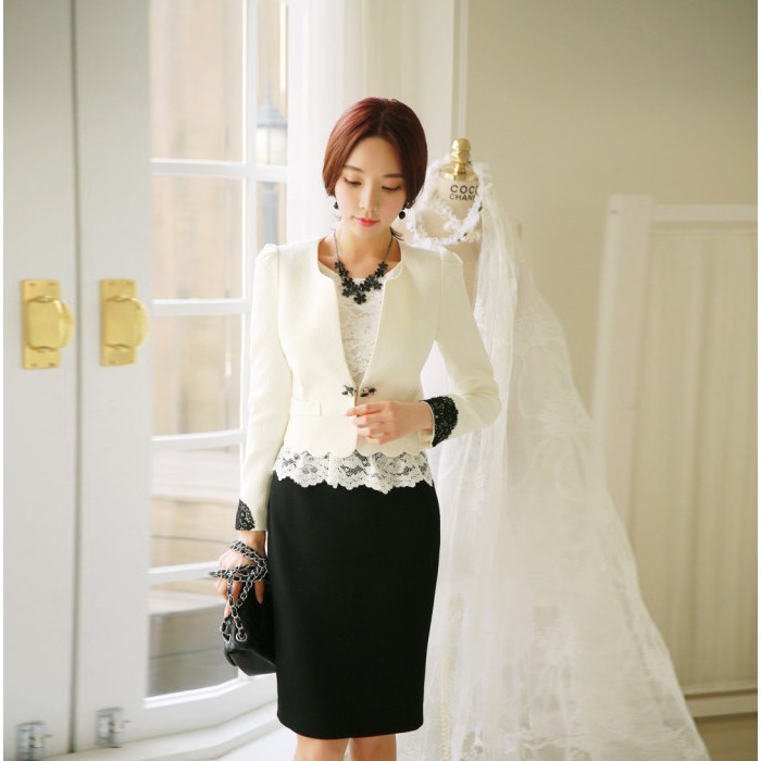 Đầm Váy Nữ Bộ Set Công Sở - MQ0039