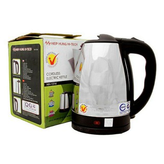 Ấm siêu tốc Hiệp Hưng 1.8 lít inox cao cấp tiện lợi tiết kiệm điện năng