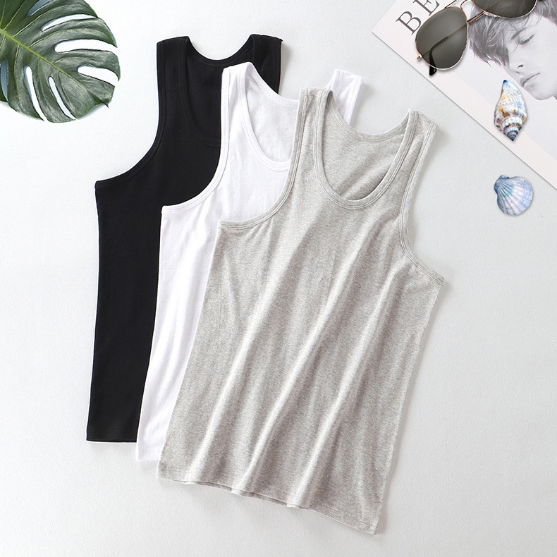 Áo ba lỗ nam Fashion Today áo lót nam thể thao sát nách co giãn thấm hút mồ hôi, chất liệu cotton siêu thoáng mát