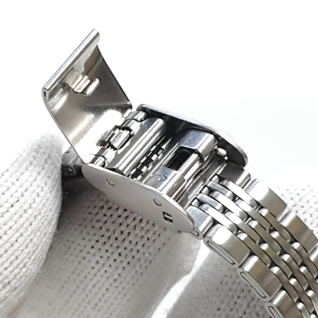 Đồng hồ nữ điện tử Casio chính hãng Anh Khuê LA690WA-1DF dây thép