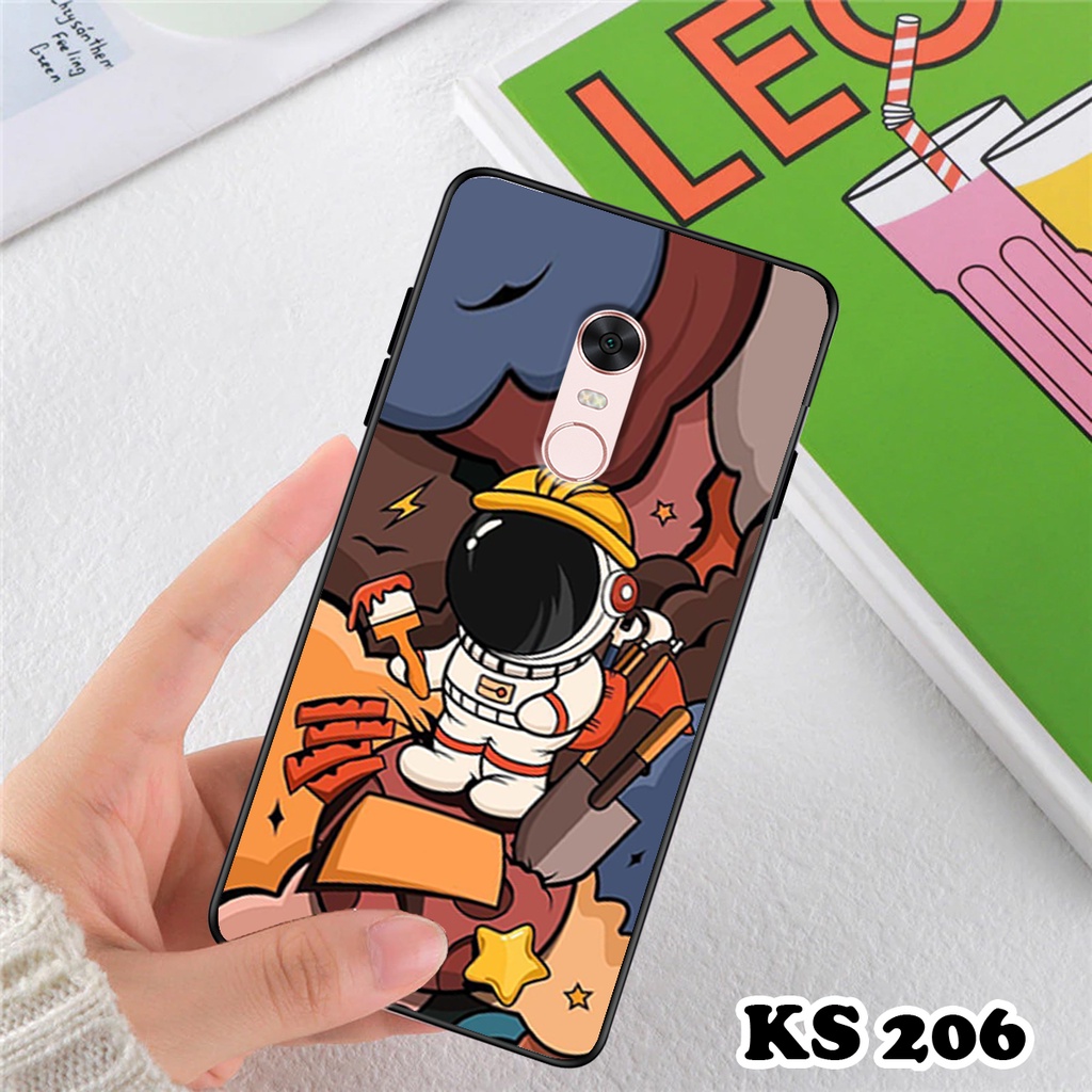 Ốp lưng Xiaomi Redmi 5 - Redmi 5A - Redmi 5X - Redmi 5 Plus - Ốp in hình Phi hành gia cực hot