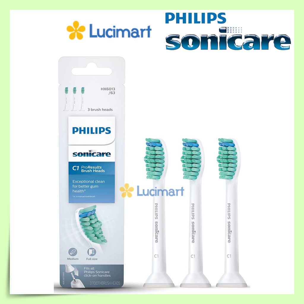 Đầu bàn chải điện Philips Sonicare C1 SimplyClean Brush Heads [Hàng Mỹ]