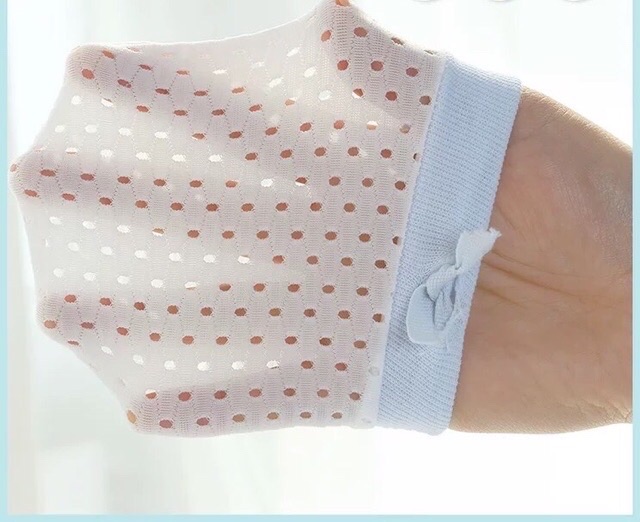 Đồ dùng sơ sinh bao tay bé sơ sinh chống cào xước/ bao chân bé sơ sinh