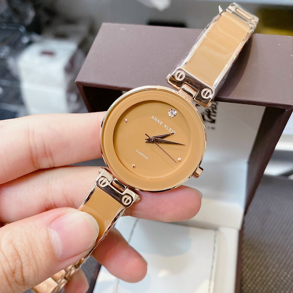 Đồng hồ nữ Anne klein AK/1980 thời trang size 34mm AK02 Fullbox