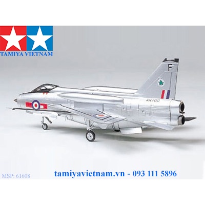 61608 Mô hình máy bay quân sự 1/100 SCALE B.A.C. LIGHTNING F Mk.6