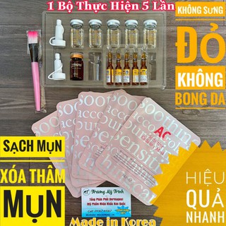 Bộ Vi Tảo Trứng Cá Tuyết Dermapeel+ - Combo Trẻ Hóa Làn Da - SẠCH MỤN - XÓA NHĂN - KHÔNG GÂY BONG DA - 5 AC SKINAZ