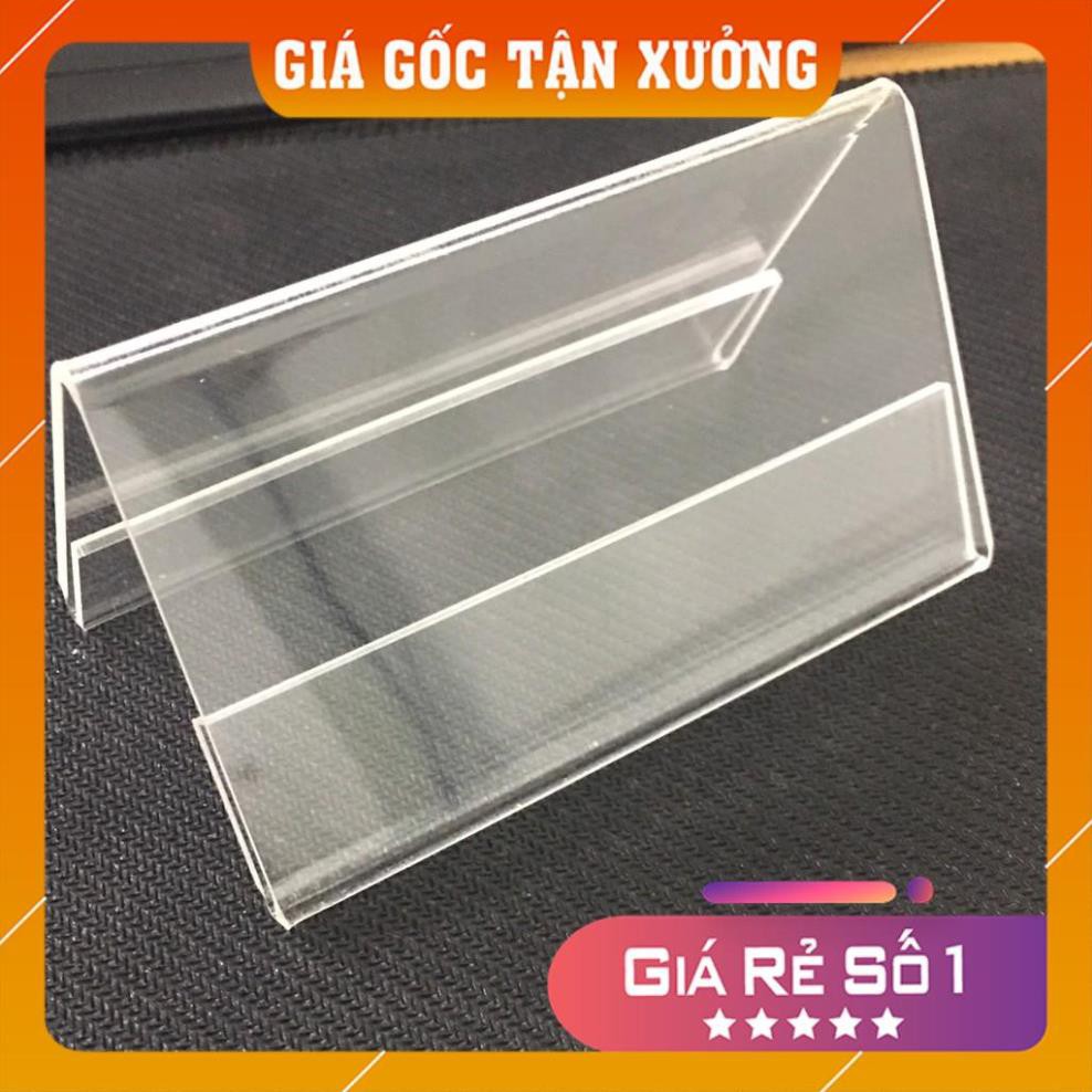 KỆ MICA  ĐỂ BÀN HAI MẶT KÍCH THƯỚC 9 X 5CM