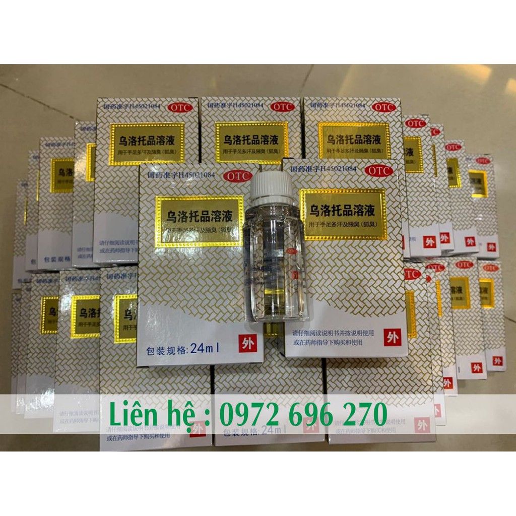  XỊT NGĂN MỒ HÔI TAY - CHÂN NỘI ĐỊA TRUNG QUỐC [ SIZE LỚN 24ML - HÀNG CÓ SẴN ]