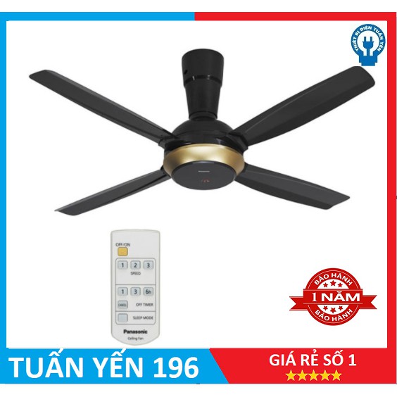 Quạt trần 4 cánh Panasonic F-56XPG F-56XPG-W Chính Hãng