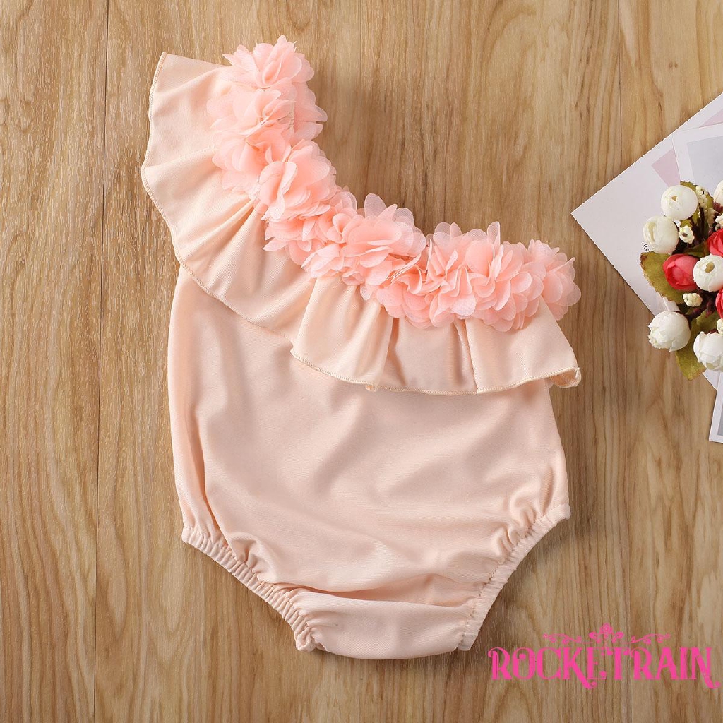 Đồ Bơi Một Mảnh Không Tay Dễ Thương Cho Bé Gái