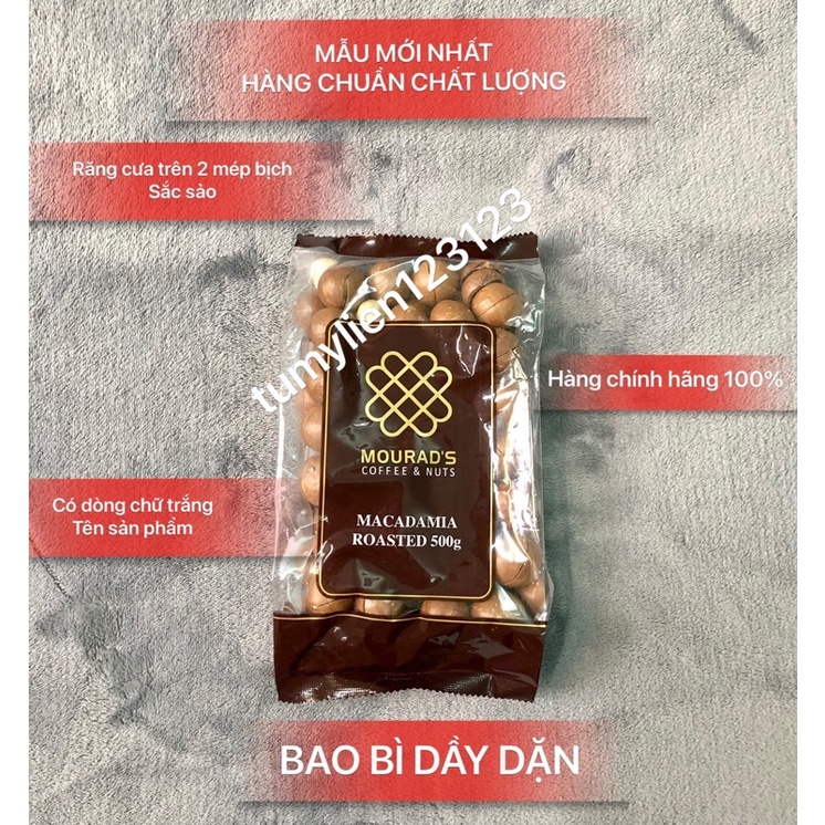 Hạt Macadamia Mourad’s Úc túi 500gr