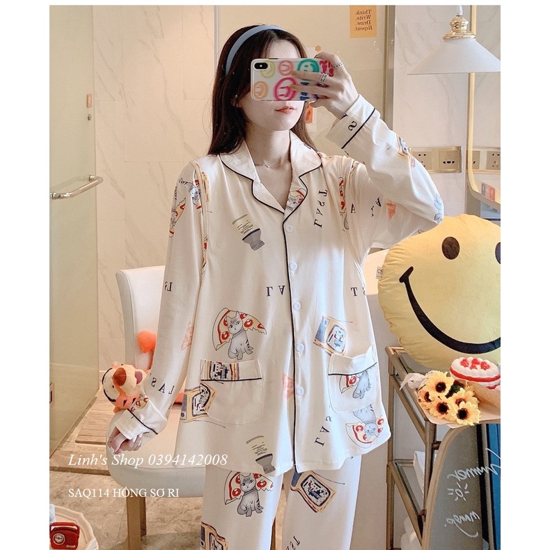 Bộ Bầu Dài Tay Sau Sinh Ở Cữ-SAQ115