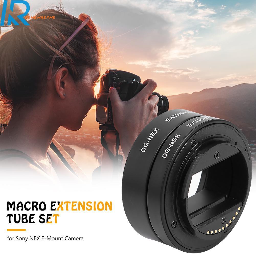 Bộ Ống Kính Mở Rộng Tự Động 10mm 16mm Cho Máy Ảnh Sony Nex E-Mount