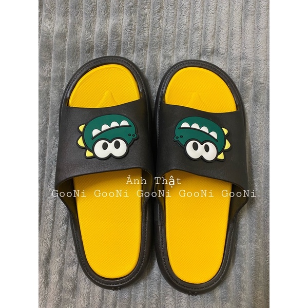 Dép Khủng Long Siêu Cute Dành Cho Cả Nam Và Nữ, Dép Quai Ngang Unisex Siêu Bền