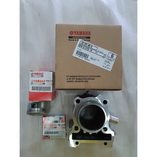 Bộ Xi lanh (Nòng) + Piston + xéc măng (bạc) Nouvo LX Yamaha
