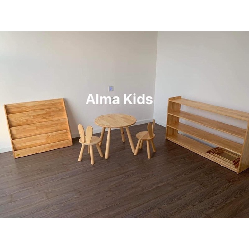 Bàn Gỗ Đa Năng Bàn Gỗ Tròn Vuông Cho Bé Bàn Cho Bé